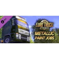 Euro Truck Simulator 2 - Metallic Paint Jobs Pack RU