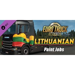 Euro Truck Simulator 2 - Lithuanian Paint Jobs Pack RU