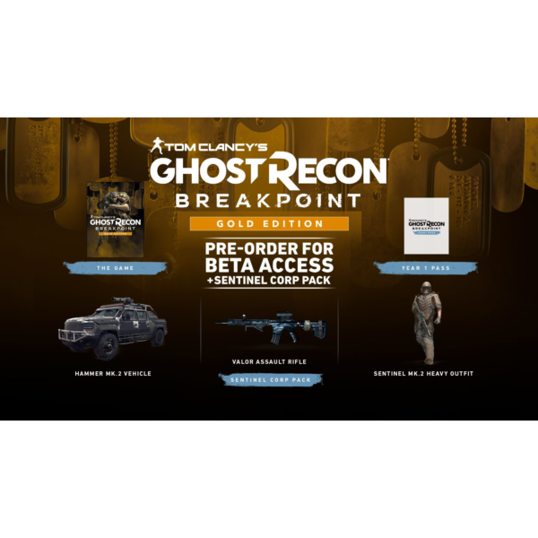 Ghost Recon Breakpoint — Gold Edition Ubisoft connect