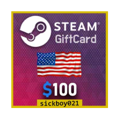 ✅[💲100] [USA] Steam Gift Card (код)  | 100 долла
