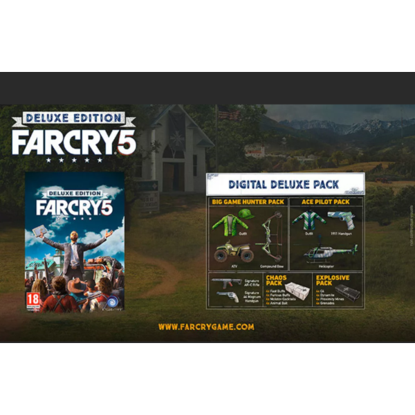 Far Cry 5 — Deluxe Edition Uplay KEY