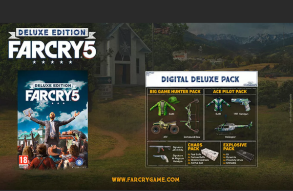 Far Cry 5 - Deluxe Edition Uplay KEY