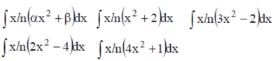 Решенный интеграл вида ∫xln(αx^2+β)dx