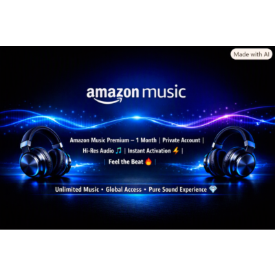🔥Amzon Music 🔥личный 🔥аккаунт на 1 месяц 🔥💯💯