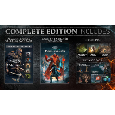 Assassin´s Creed Valhalla Complete Edition Ubisoft KEY