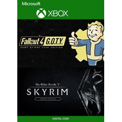 SKYRIM ANNIVERSARY+FALLOUT 4 GOTY BUNDLE ✅XBOX🔑