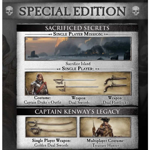 Assassin´s Creed IV: Black Flag (3 DLC) Region free