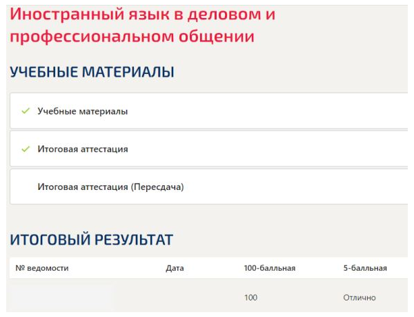 Иностранный язык в деловом и профессиональном общении