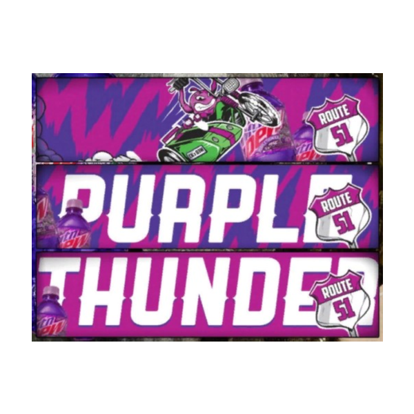 Purple Thunder Animated Card — COD Modern Warfare 2