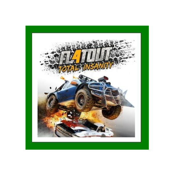 ✅FlatOut 4: Total Insanity✔️Steam + 10 Игр🎁Region Free