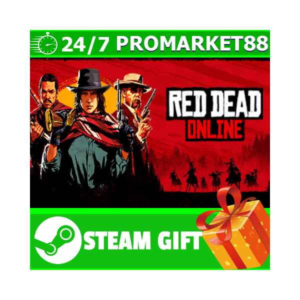 ⭐ ВСЕ СТРАНЫ+РОССИЯ⭐ Red Dead Online Steam Gift