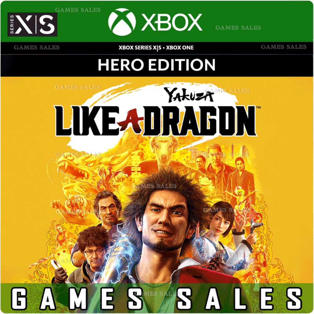 Купить ✅❤️YAKUZA: LIKE A DRAGON HERO❤️XBOX ONE|XS🔑КЛЮЧ✅