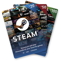 🔥STEAM WALLET 5-100 USD