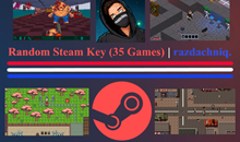 🔑Случайный Steam ключ {35 Games/Global} + Подарок🎁