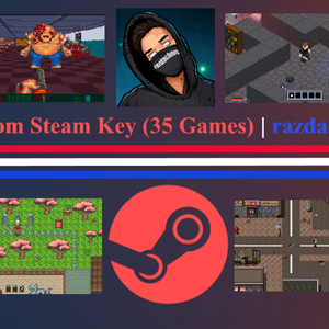 🔑Случайный Steam ключ {35 Games/Global} + Подарок🎁