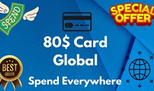 💵80$ Card Global🌎All Services/Subscriptions/Others✅⭐️