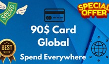 💵90$ Card Global🌎All Services/Subscriptions/Others✅