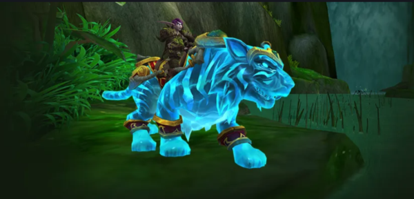 WoW in-game Mount: Вэнь Ло, Берег Реки [US]