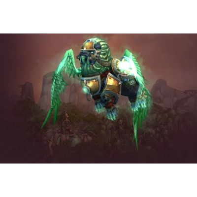 WoW In-game Mount: Императорский цийлинь [RU/EU]