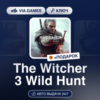 The Witcher 3 Wild Hunt (GOG Ключ) РФ-СНГ-МИР + ПОДАРОК