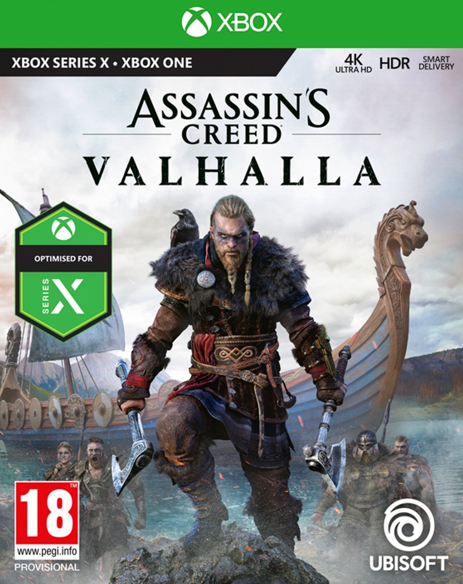 Обложка Assassin's Creed Valhalla XBOX ONE SERIES X/S Key