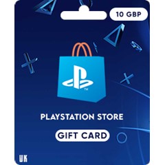 ✅Playstation Network PSN✅ Gift Card 10 GBP - UK Быстро