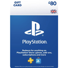 ✅Playstation Network PSN✅ Gift Card 80 GBP - UK Быстро