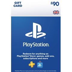 ✅Playstation Network PSN✅ Gift Card 90 GBP - UK Быстро