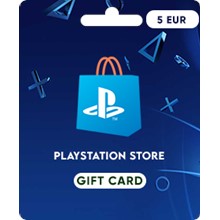 🔴Playstation Network PSN🔥Gift Card 5 € EUR - DE Fast