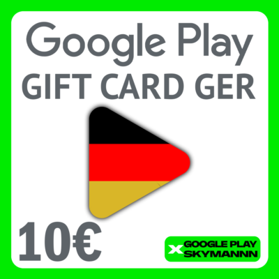 Google Play Gift Card 10€ DE Германия АВТО ВЫДАЧА 24/7