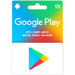 🟢Google Play 🟢 Gift Card 10 GBP (UK)🌏United Kingdom