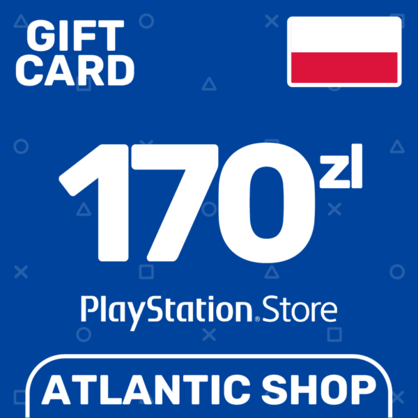 ⭐️Карта Пополнения PSN 170 Злотых (PLN) Польша