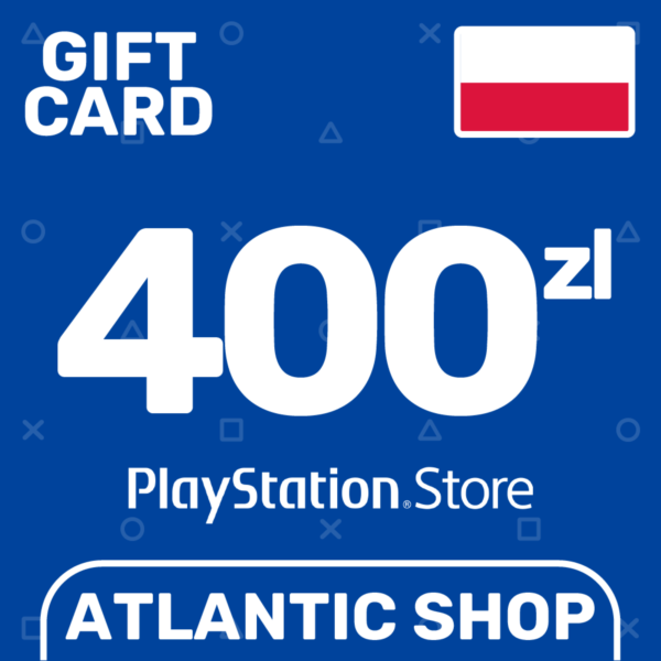 ⭐ Карта Пополнения PSN 400 Злотых (PLN) Польша