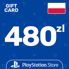 ⭐️Карта Пополнения PSN 480 Злотых (PLN) Польша