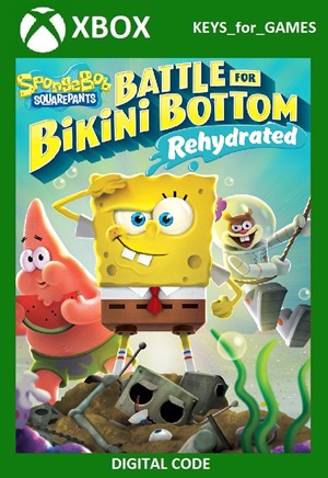 Обложка ✅🔑SpongeBob Battle for Bikini Bottom Rehydrated XBOX🔑