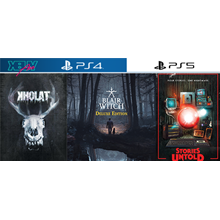 Blair Witch / Kholat / Untold St | PS4 PS5 | activation
