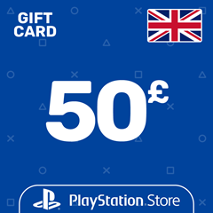 ⭐️Карта Пополнения PSN 50 Фунтов (GBP) Великобритания