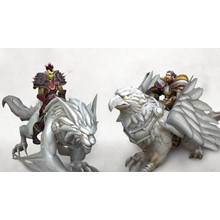 WoW 15th Anniversary Alabaster Mounts [US]