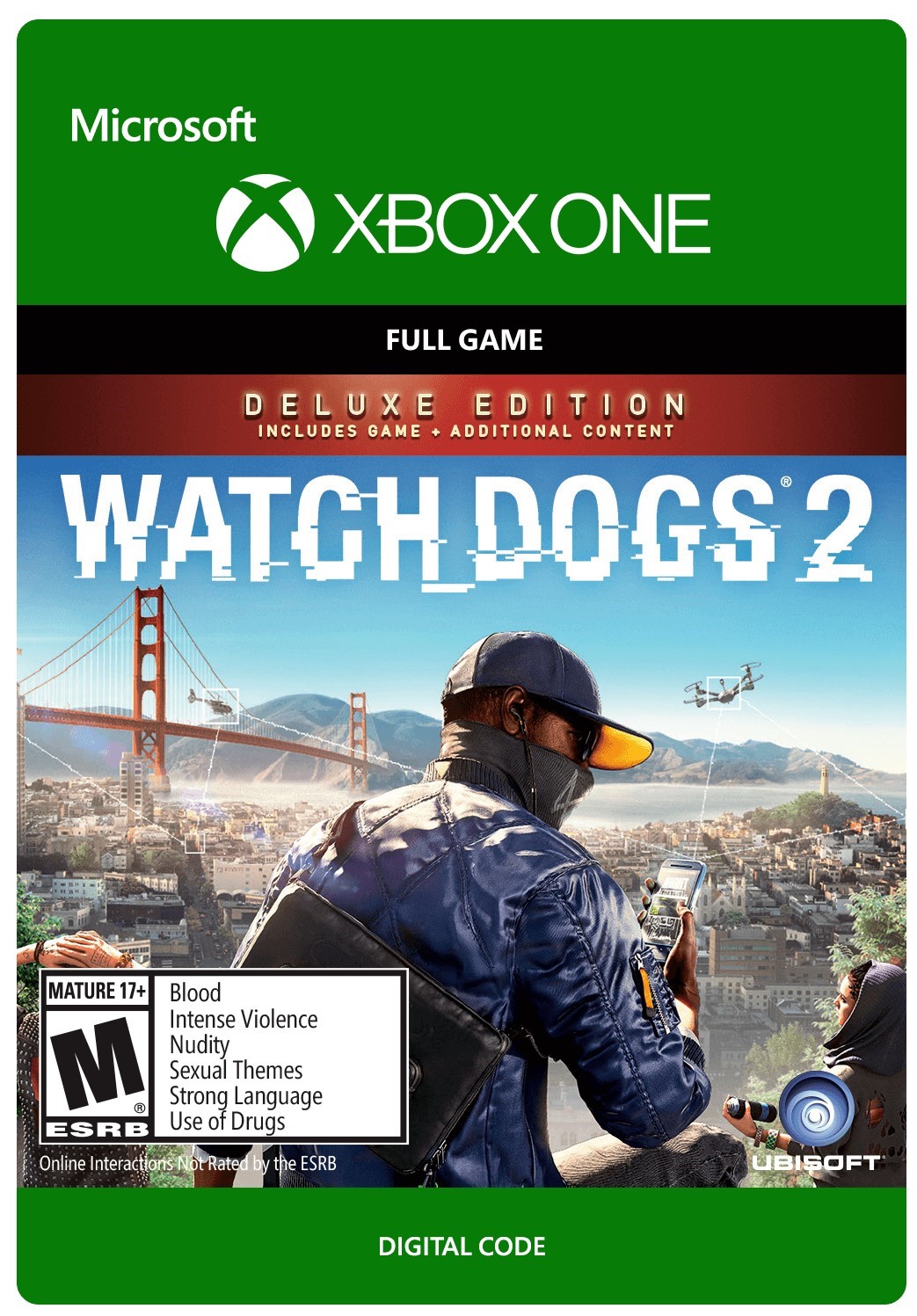 ✅❤️WATCH DOGS 2 DELUXE EDITION❤️XBOX ONE|XS🔑КЛЮЧ✅
