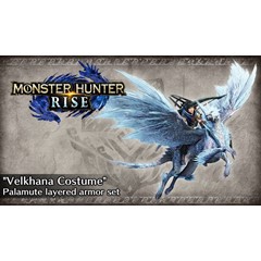 Monster Hunter Rise доспехи для Паламута Костюм Велханы