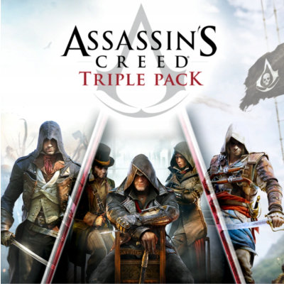 Assassins Creed Набор 3 игры (PS4/PS5/RU) Аренда 7 дней