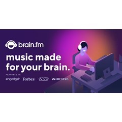 BRAIN.FM ПОДПИСКА  НА 3 МЕСЯЦА МЕСЯЦ