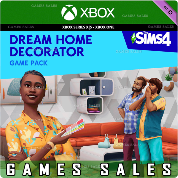 THE SIMS 4 ИНТЕРЬЕР МЕЧТЫ ИГРОВОЙ НАБОР XBOX ONE|XS КЛЮЧ