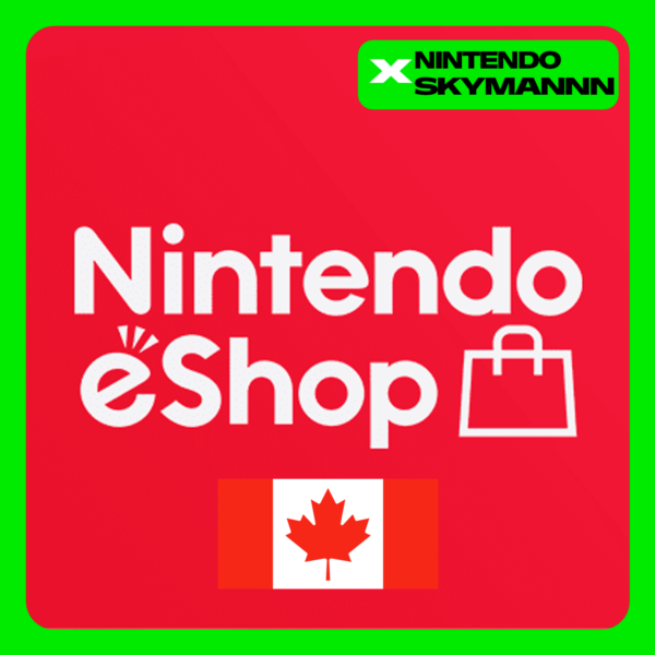 Gift Card Nintendo eShop 10 — 200 CAD Канада FAST