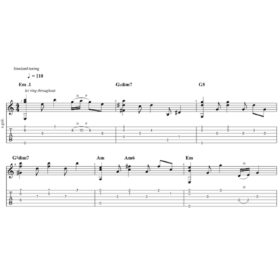 И. Саруханов - Дорогие мои старики (табы для гитары)