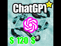 🔥 ChatGPT Расширенный 5$ / 120$ API Кредитов 🔥