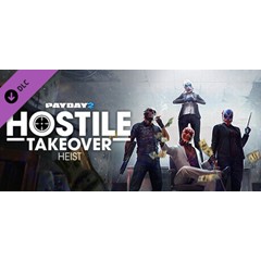 PAYDAY 2 Hostile Takeover Heist 💎DLC STEAM GIFT РОССИЯ