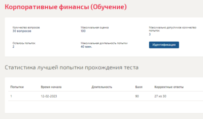 Корпоративные финансы.Тест Синергия 2023г (90 баллов)