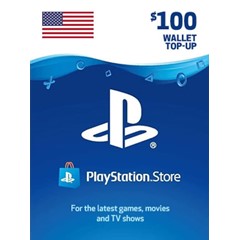 🎁 PSN USA карта пополнения на 100$ USD (USA) 🔥