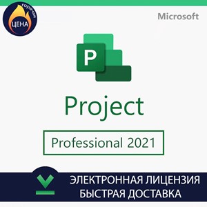 Microsoft Project 2021 Professional бессрочная лицензия